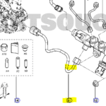 MAIS-166845840R / ENJEKTÖR BORUSU 1.5DCI K9K ADBLUE RENAULT-DACIA-DUSTER-DOKKER-MEGANE 4