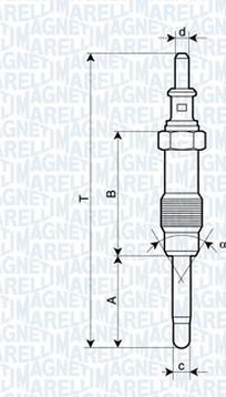 KIZDIRMA BUJISI MB OM602 11.5V SPRINTER 901 902 903 904 96/06 VARIO 96/10 W210 VF210 G210TD 2,9D - BERU