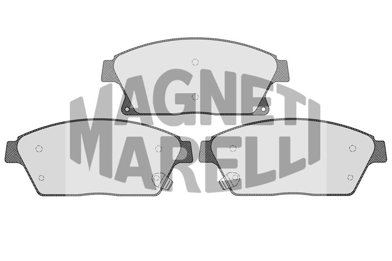 FREN BALATASI ÖN ASTRA J 09> ZAFIRA C 11> AMPERA 11> MOKKA 13> / ORLANDO 10> CRUZE 09> TRAX 13> / CHARADE 11> ALTI DÜZ TİP - MAGNETTI MARELLI