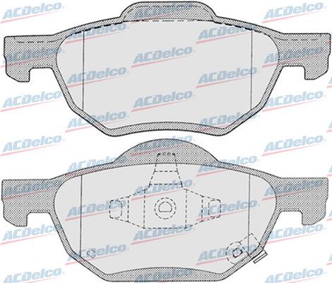 BALATA FREN ON-(HONDA  ACCORD 98/02/CRV 97/01/HRV 99/ ) - BOSCH