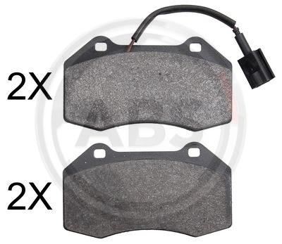 DISK BALATA ARKA (FIAT: 500L 1.4 1.4 LPG 1.6D MULTIJET 2013-) - VALEO