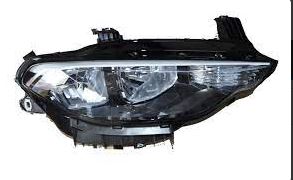 FIAT EGEA FAR MOTORLU SAG 2015- SIYAH CERCEVE 51984489 52094990 52113795 - AYFAR