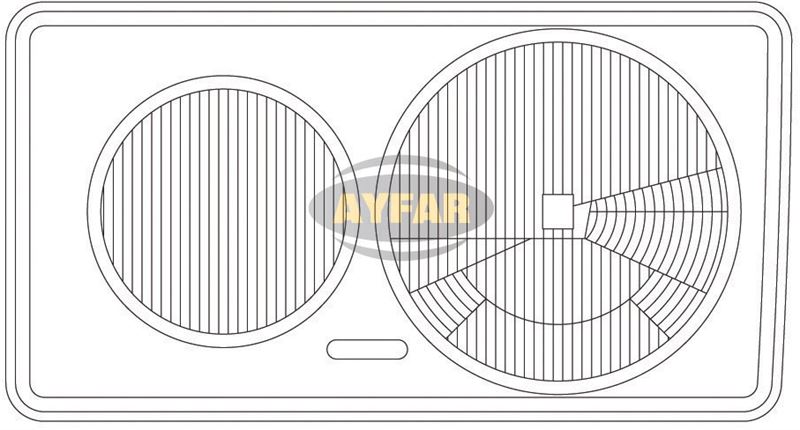 FAR CAMI MERCEDES 200-300 W 123 1976-1979 SOL - AYFAR