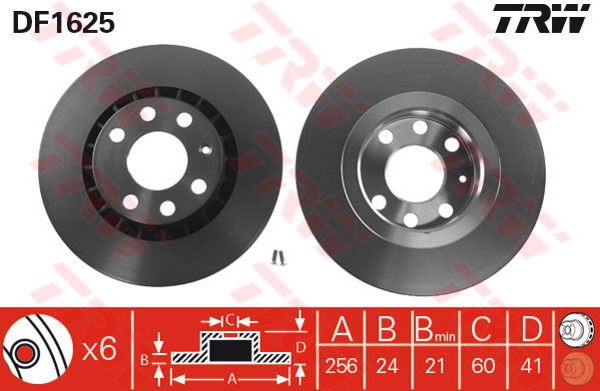 FREN DİSKİ ÖN ASTRA F 91> VECTRA A 88> VECTRA B 95> ASCONA C 81> KADETT E 84> CALIBRA A 90> / ESPERO 94> LANOS 97> NEXIA 94> HAVALI 256mm - BOSCH