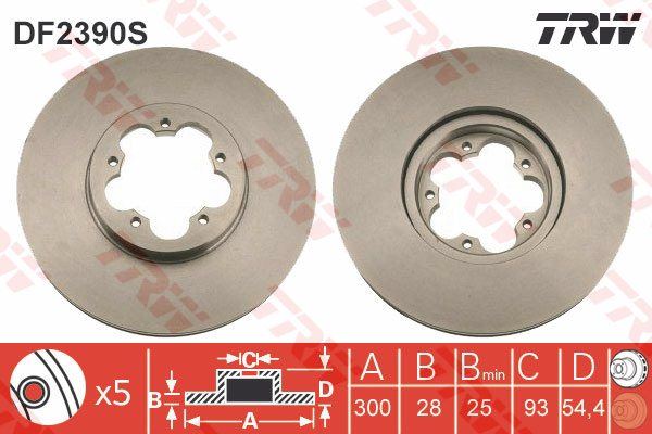 FREN DİSKİ ÖN ATOS 98> DÜZ 230mm - MAGNETTI MARELLI