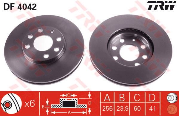 FREN DİSKİ ÖN ASTRA G 98> HAVALI 256mm - BOSCH