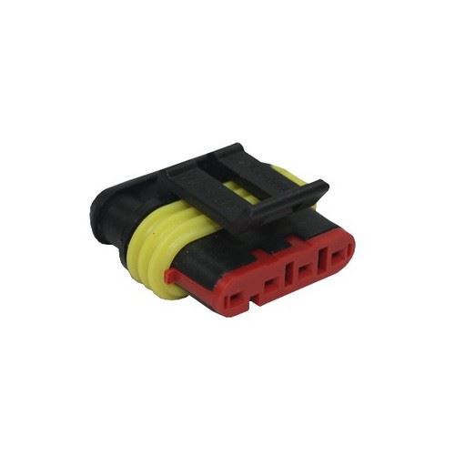 ÜNİVERSAL SÜPER SEAL - 4 PİNLİ ERKEK SOKET - ERIMTI