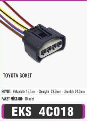 TOYOTA SOKET - ERIMTI