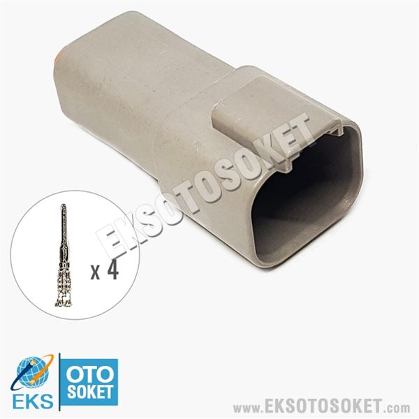 DEUTSCH SOKET KABLOSUZ DEMONTE DT04-4P - ERIMTI