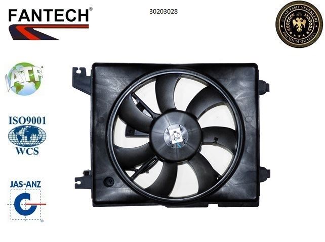 FAN MOTORU-(DAVLUMBAZLI)-(HYUNDAI  ELANTRA  1.6-1.8-2.0  00/06 ) - KALE RADYATOR