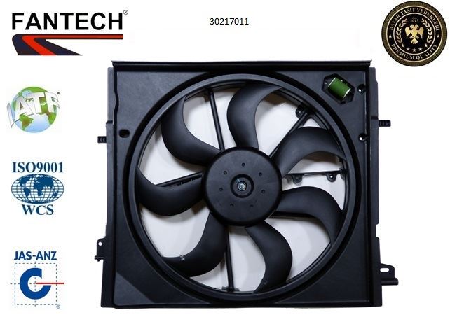FAN MOTORU NISSAN QASHQAI (J11) 2013- X-TRAIL (T32) 2014- RENAULT KADJAR (HA,HL) 2015- 1.2, 1.5 DCI - FANTECH