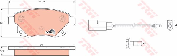 FREN BALATASI ARKA FİŞLİ TRANSIT V347 06> - MAGNETTI MARELLI