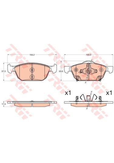 KAMPANA BALATA ASTRA F 91>98 VECTRA A 93>95 CORSA C 00> / LACETTI 05> 200×46 - PBS