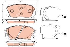 DISK BALATA HYUNDAI IX35 ON BALATA - TRW