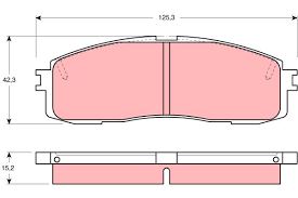 FREN BALATA FISI Z4 ROADSTER E89 - HELLUX