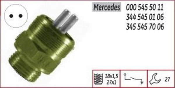 MERCEDES PTO MÜŞÜRÜ ESKI MODEL - KLF