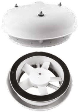 KOMPLE TURBO TAVAN HAVALANDIRMA 24V PLASTİK 5 703 300 240 004 - KORMAS