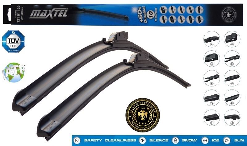 SİLECEK SÜPÜRGESİ UNIVERSAL 10 APARAT MUZ TİPİ 16" 400mm - MAXTEL