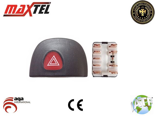 FLAŞÖR ANAHTARI MEGANE I (96-03) 9 FİŞLİ - MAXTEL1