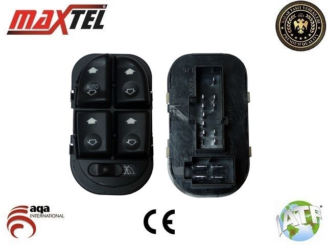 CAM AÇMA DÜĞMESİ SOL MONDEO II (GD) (96-) 4 CAM 14 FİŞLİ - MAXTEL1