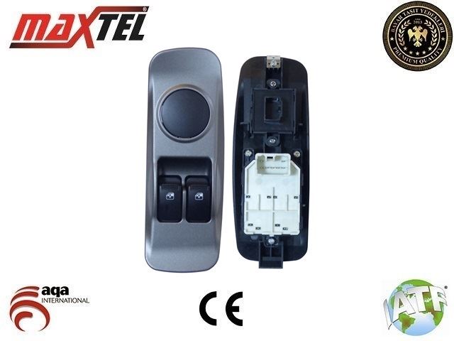 CAM KALDIRMA ANAHTARI ÖN SOL HYUNDAI H100 (04-) 7 FİŞ KASALI - MAXTEL