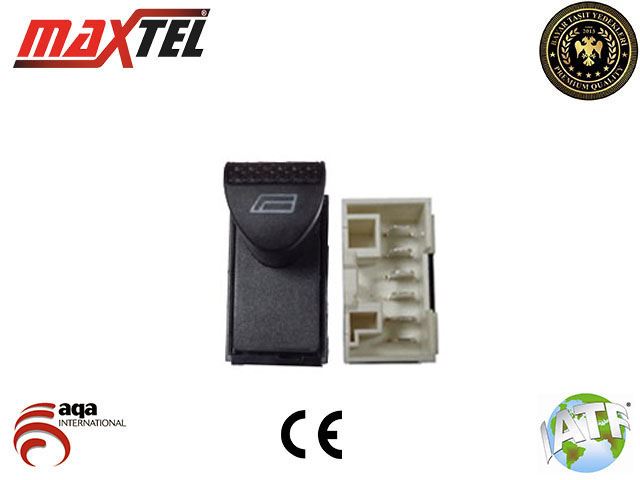 CAM ACMA ANAHTARI SOL BEYAZ TEKLİ (FIAT   ALBEA) - MGA