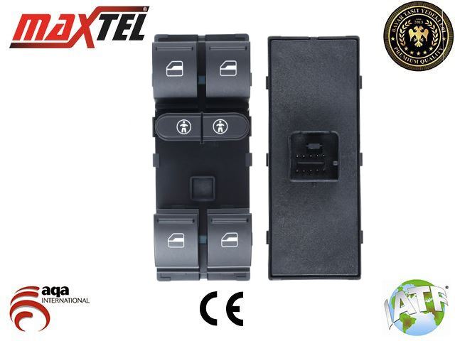 CAM KALDIRMA ANAHTARLARI VOLKSWAGEN TOUAREG 2002-2010 DÖRTLÜ SOL 7L6959857E - MAXTEL1