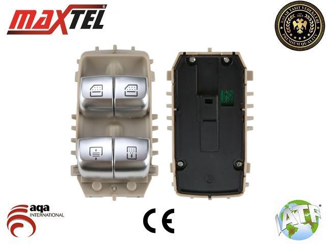CAM KALDIRMA ANAHTARI MERCEDES W213,W222,S213 3 PIN BEYAZ ISIK -BEJ A2229051505 - MAXTEL1