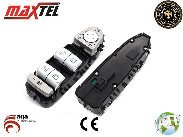 CAM KALDIRMA ANAHTARI MERCEDES W205- X253    3 PIN KIRMIZI ISIK -SIYAH A2059056800 - MAXTEL