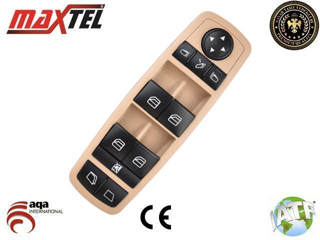 CAM KALDIRMA ANAHTARI MERCEDES X164-W164-W251 3 PIN KATLANIR AYNALI -BEJ A2518300390 - MAXTEL1