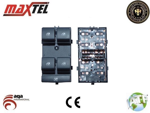CAM AÇMA DÜĞMESİ SOL AVEO (T300) (KL1T) (11-17) COBALT (05-) 12 FİŞ - MAXTEL1