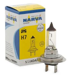 12V H7 55W AMPÜL HALOGEN 64210 - NARVA
