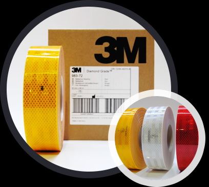 3M PAKKENS BEYAZ REFLEKTÖR SERIT 55MMx50M.  - PAKKENS