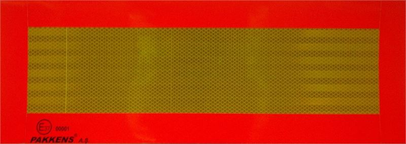 PAKKENS TIR REFLEKTÖR 56.5CMx20CM. TSE-ECE R70-RF TAKIM - PAKKENS