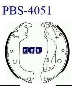 KAMPANA BALATA DOBLO 223 01> 228,6x42mm - PBS
