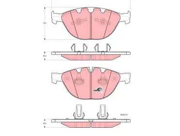 DISK BALATA BMW E65,E66 7 SERISI ON - PROWALLE1