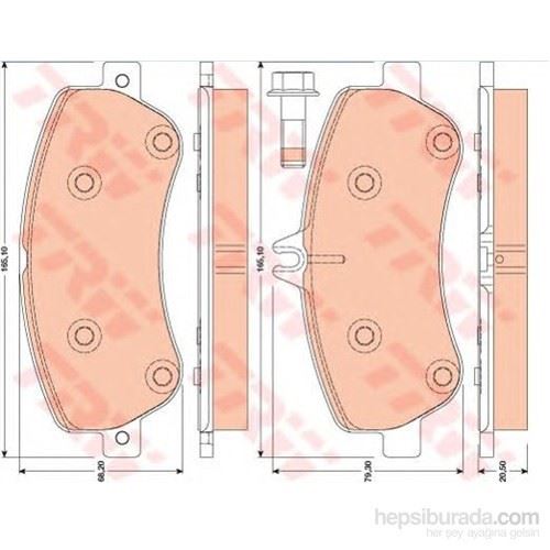 DISK BALATA MERCEDES GDB1798 - PROWALLE1