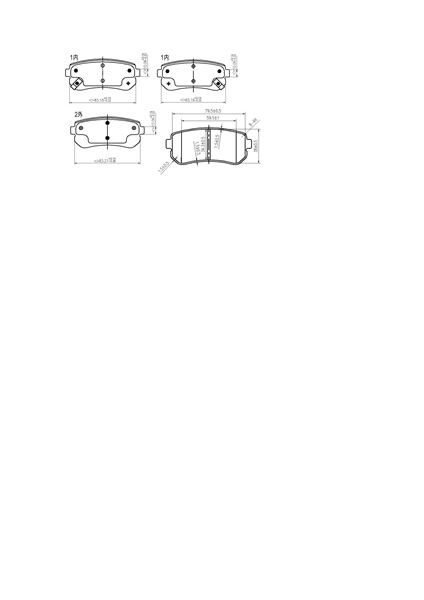 FREN BALATASI ARKA ACCENT ERA 07>11 i30 07> iX35 09> / CEED 07> PICANTO 11> RIO II 05> SPORTAGE 04> - PROWALLE1