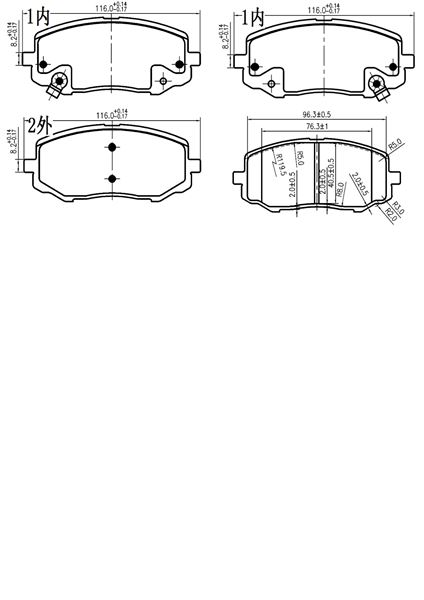 DISK BALATA HYUNDAI I20 2011- ÖN - RIW