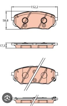 DISK BALATA KIA SORENTO ON YM GDB3638 - PROWALLE1
