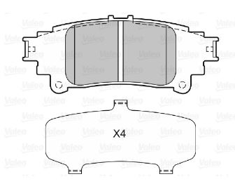 DISK BALATA TOYOTA HIGHLANDER ARKA GDB4174 - PROWALLE1
