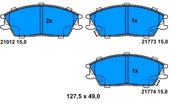 DISK BALATA HYUNDAI-GETZ13,15/ACCENT13,15ON GDB3331 - PROWALLE1