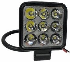 CALISMA LAMBASI 9 LED 60mmX60mm 10V-30V - SUPERLIGHT