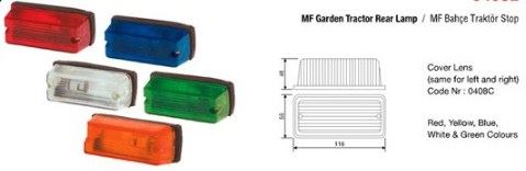 MF TRAKTÖR CAMI BAHCE TİP  - ÜÇLER