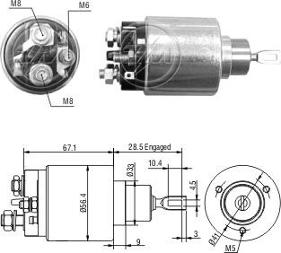 MARS OTOMATIGI 12V BOSCH TIPI BUYUK OPEL BMW SNLS  238 - ZM