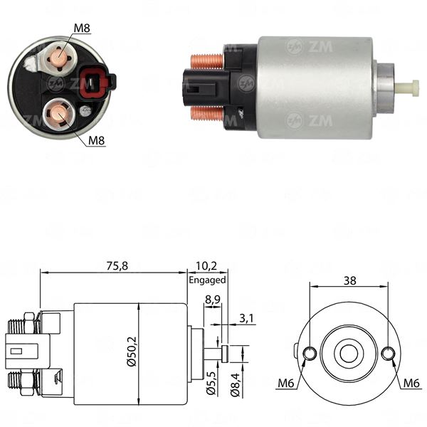 MARS OTOMATIGI HYUNDAI ELENTRA I30 KIA CEED SPORTAGE VALEO TIP 36100-37210 36100-37230 - ZM